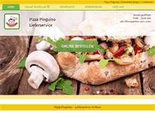 Tablet Screenshot of pizza-pinguino.com